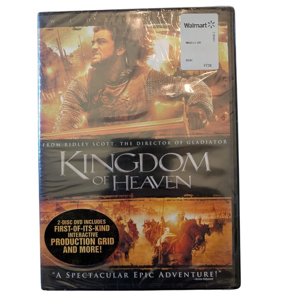 20th Century Fox Other - Kingdom of Heaven 20th Century Fox DVD Widescreen Epic War